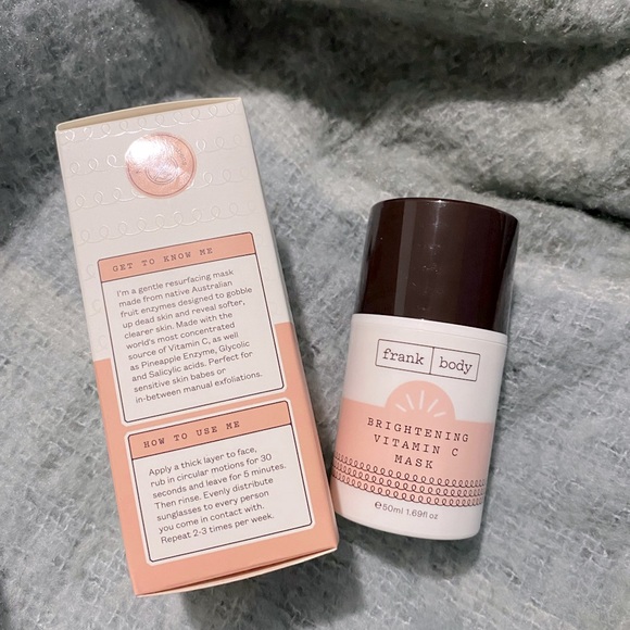frank body Brightening Vitamin C Mask BNIB - Picture 3 of 4